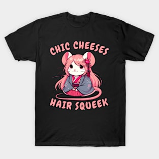 Mouse hairdresser for barber T-Shirt